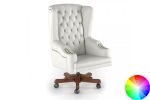 Современный дизайн офисной мебели Челлини DL-051: кресло для руководителя